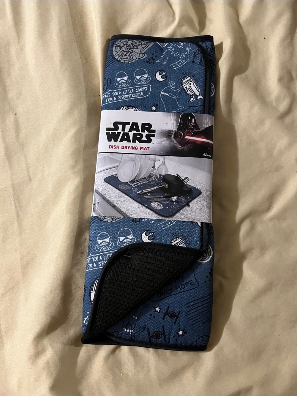 Star Wars Navy Blue Galactic Dish Drying Mat